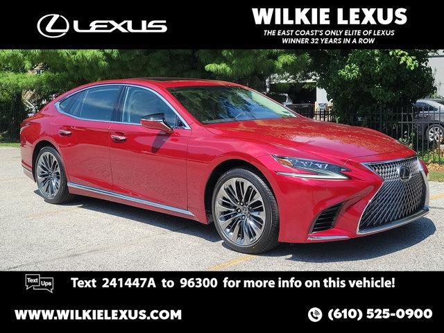 used 2018 Lexus LS 500 car, priced at $39,450