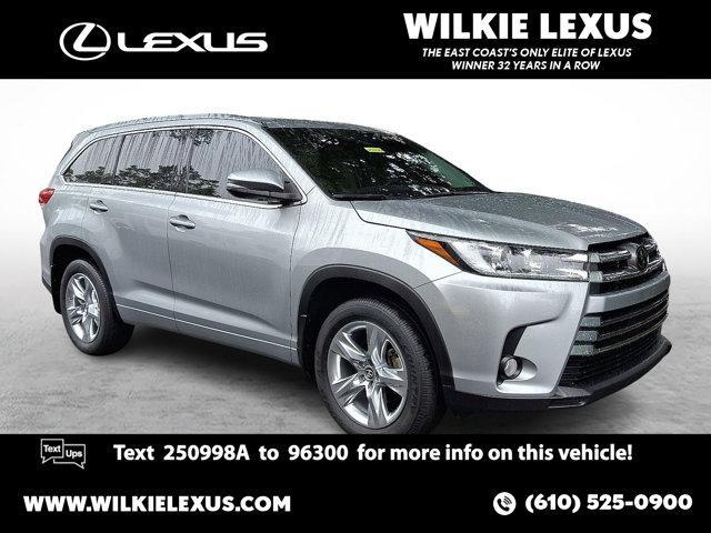 used 2018 Toyota Highlander car, priced at $29,450