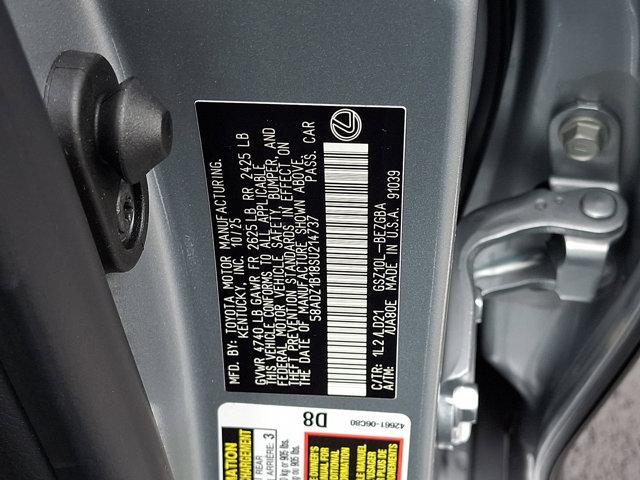 new 2025 Lexus ES 350 car, priced at $48,344