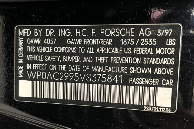 used 1997 Porsche 911 car