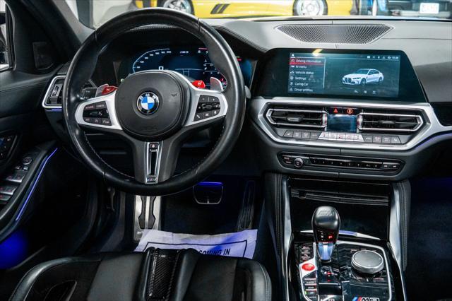 used 2022 BMW M3 car, priced at $87,950