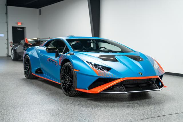 used 2022 Lamborghini Huracan STO car, priced at $399,950