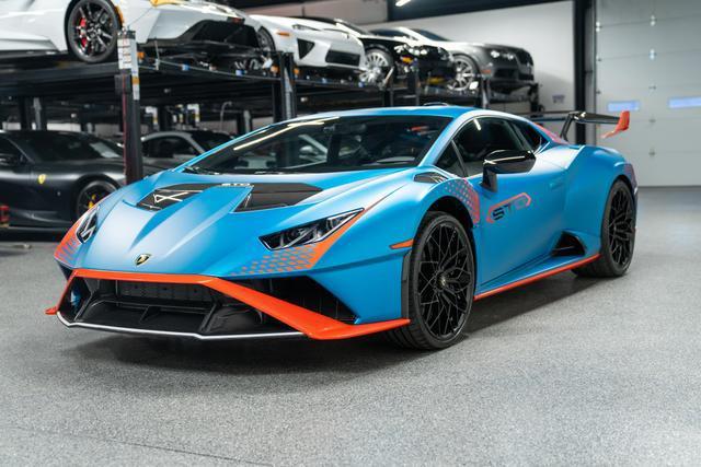 used 2022 Lamborghini Huracan STO car, priced at $399,950