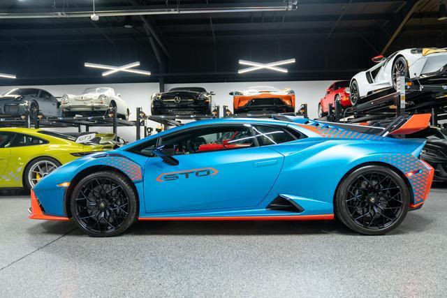 used 2022 Lamborghini Huracan STO car, priced at $395,950