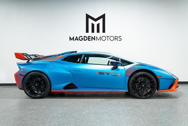 used 2022 Lamborghini Huracan STO car, priced at $399,950