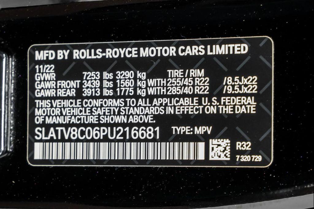 used 2023 Rolls-Royce Cullinan car, priced at $359,900