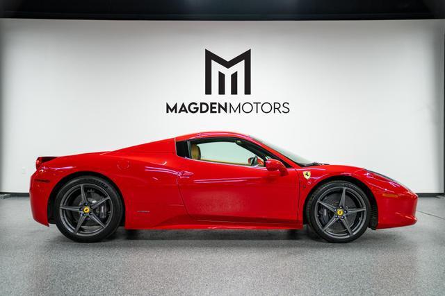used 2014 Ferrari 458 Spider car, priced at $254,950