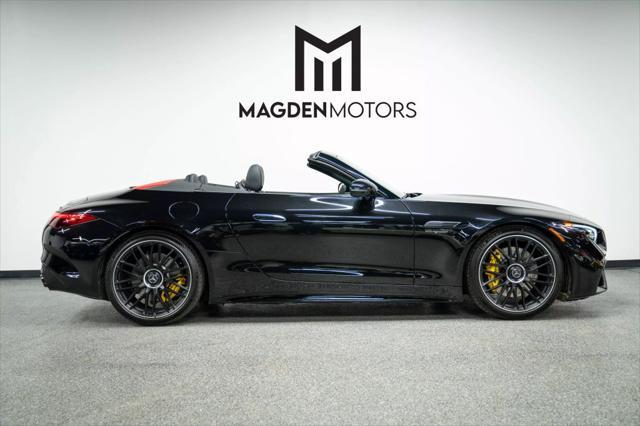 used 2023 Mercedes-Benz AMG SL 63 car, priced at $137,950