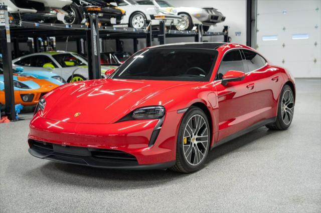 used 2024 Porsche Taycan car, priced at $83,500