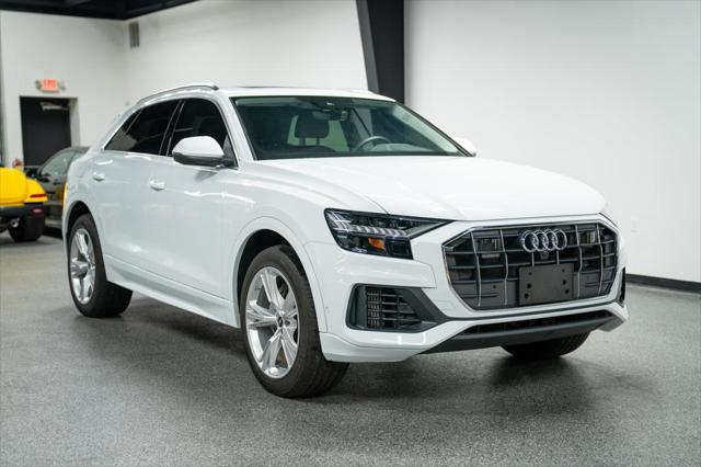 used 2023 Audi Q8 car, priced at $60,350