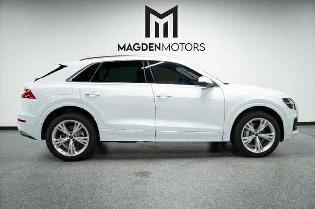 used 2023 Audi Q8 car, priced at $60,350