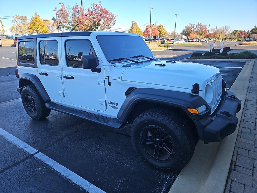 used 2019 Jeep Wrangler Unlimited car, priced at $21,488