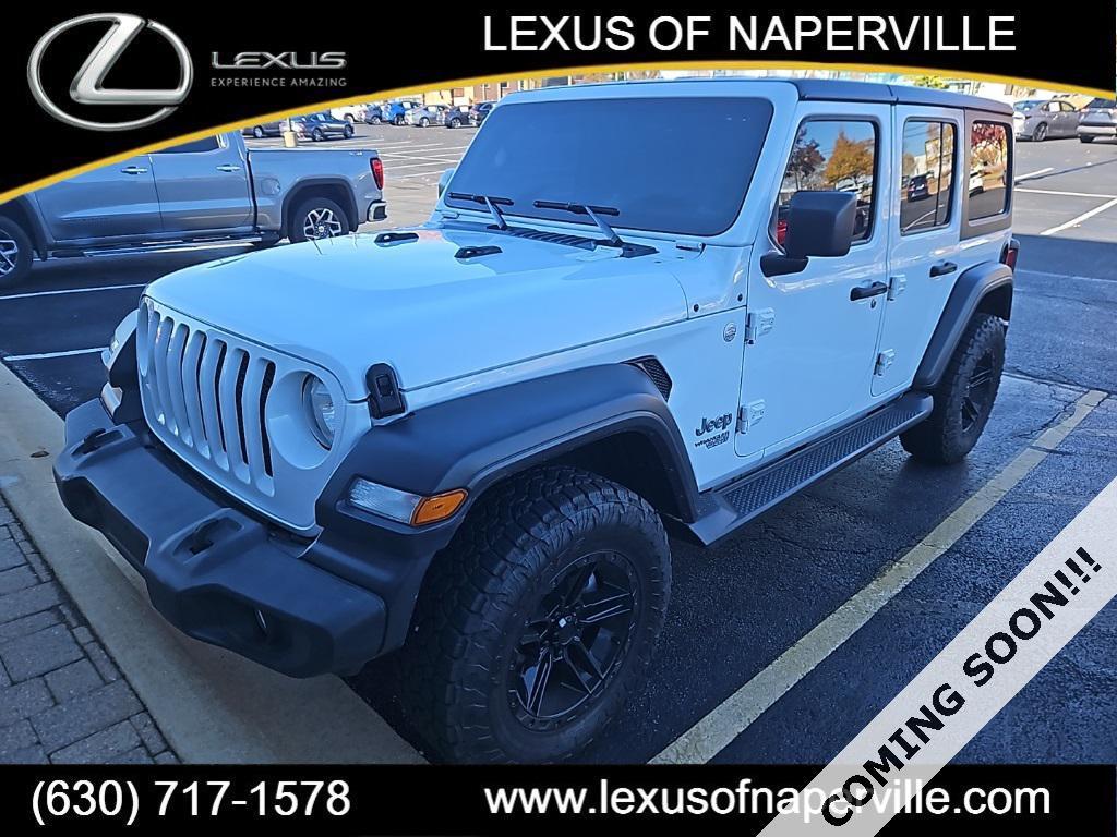 used 2019 Jeep Wrangler Unlimited car, priced at $21,488