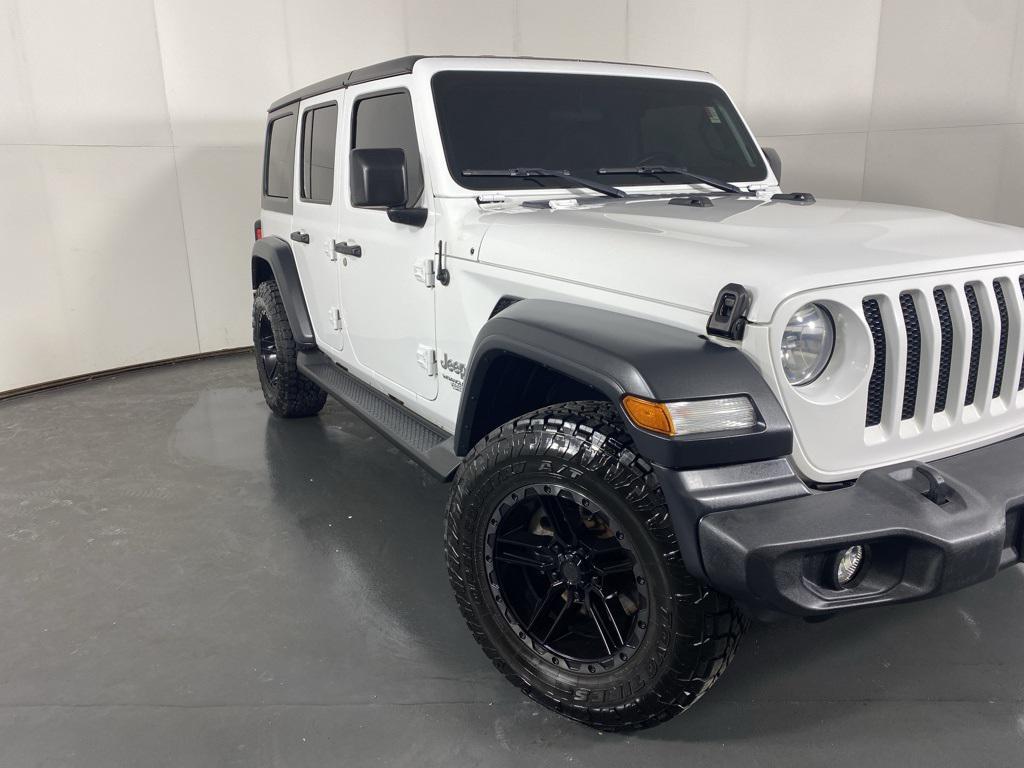 used 2019 Jeep Wrangler Unlimited car, priced at $19,988