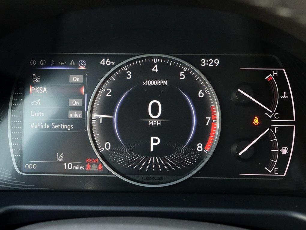 new 2025 Lexus ES 350 car, priced at $47,524