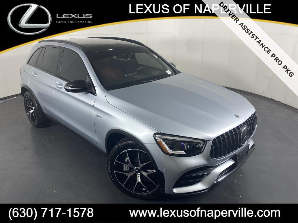 used 2022 Mercedes-Benz AMG GLC 43 car, priced at $46,488