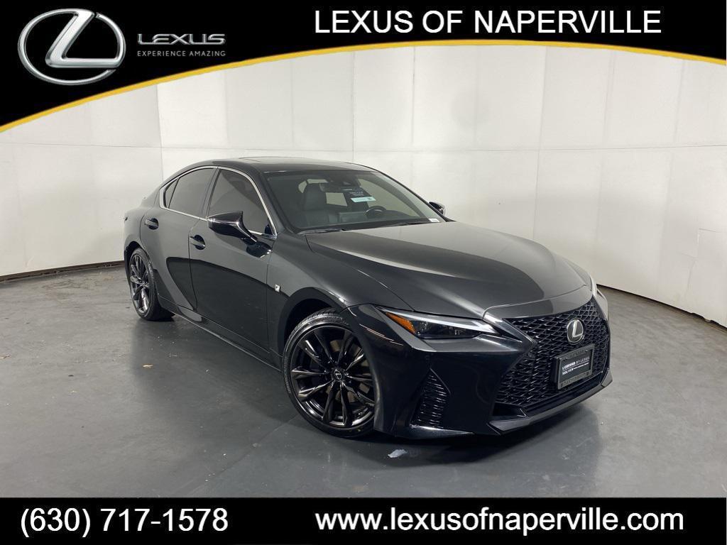 used 2021 Lexus IS 350 car, priced at $43,488
