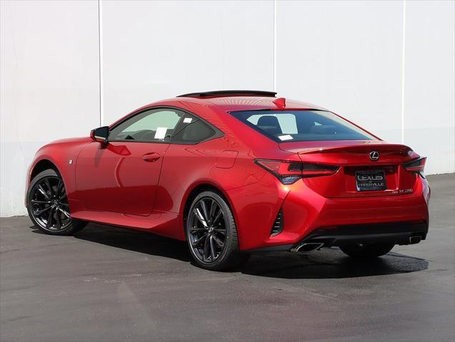 new 2025 Lexus RC 350 car, priced at $63,633