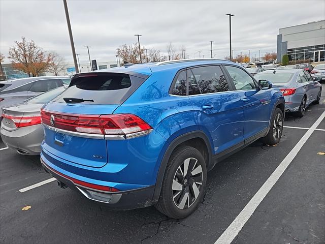 used 2024 Volkswagen Atlas Cross Sport car, priced at $36,988