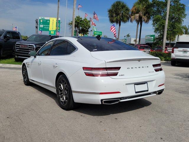 used 2023 Genesis G80 car, priced at $34,990