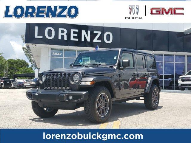 used 2021 Jeep Wrangler Unlimited car, priced at $30,994