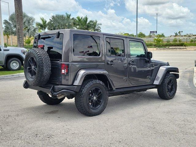 used 2017 Jeep Wrangler Unlimited car, priced at $20,877