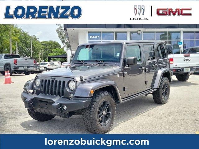 used 2017 Jeep Wrangler Unlimited car, priced at $20,877