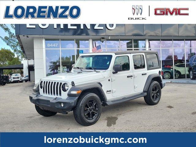 used 2022 Jeep Wrangler Unlimited car, priced at $30,990