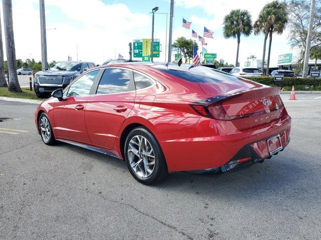 used 2021 Hyundai Sonata car, priced at $17,991