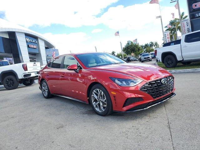 used 2021 Hyundai Sonata car, priced at $17,991