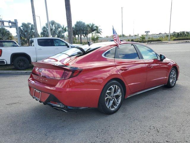 used 2021 Hyundai Sonata car, priced at $17,991