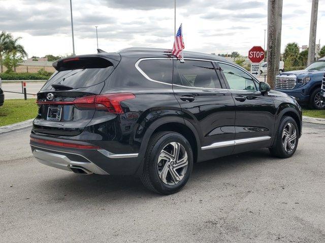 used 2021 Hyundai Santa Fe car, priced at $22,990