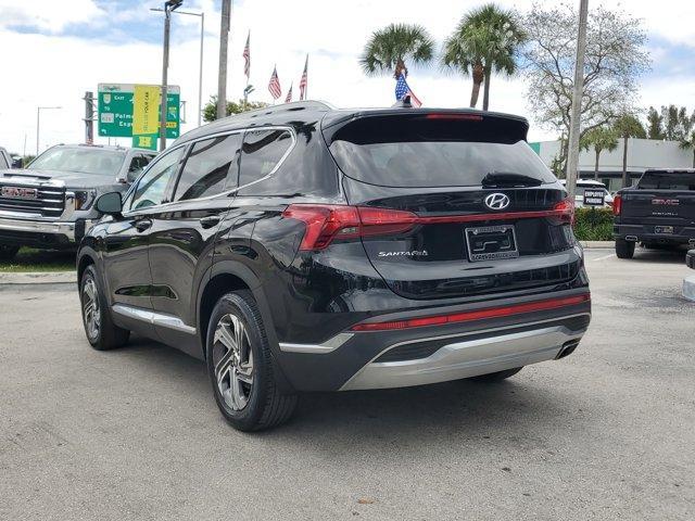 used 2021 Hyundai Santa Fe car, priced at $21,990