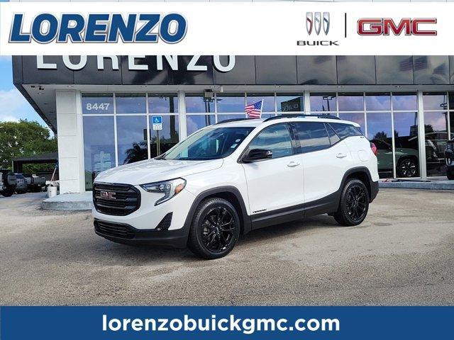 used 2021 GMC Terrain car, priced at $17,490