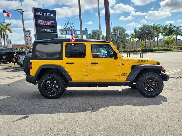 used 2021 Jeep Wrangler Unlimited car, priced at $26,991