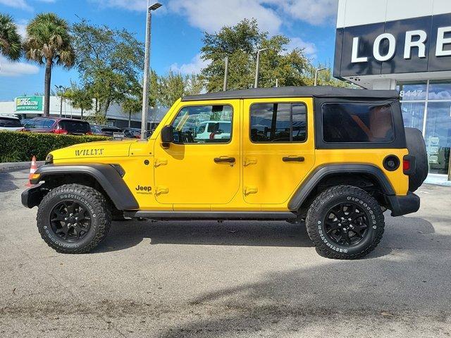 used 2021 Jeep Wrangler Unlimited car, priced at $26,991