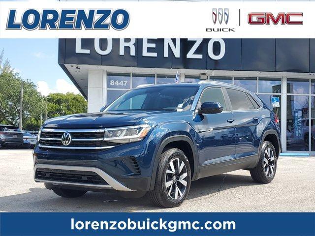used 2022 Volkswagen Atlas Cross Sport car