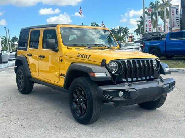 used 2021 Jeep Wrangler Unlimited car, priced at $30,990