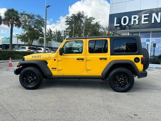 used 2021 Jeep Wrangler Unlimited car, priced at $30,990