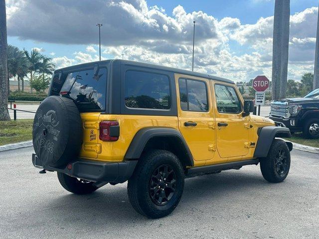 used 2021 Jeep Wrangler Unlimited car, priced at $30,990