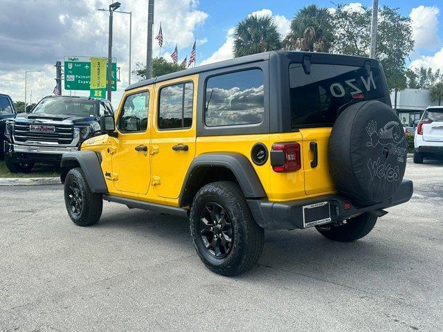 used 2021 Jeep Wrangler Unlimited car, priced at $30,990