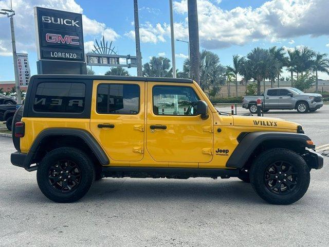 used 2021 Jeep Wrangler Unlimited car, priced at $30,990