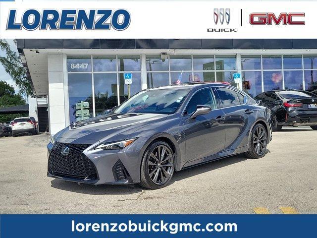 used 2024 Lexus IS 350 car, priced at $42,991