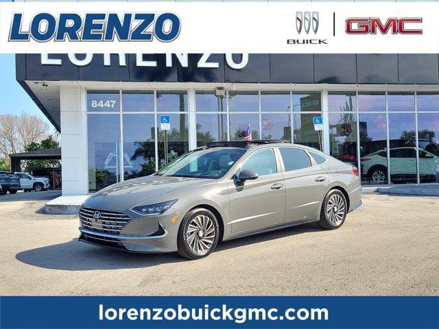 used 2023 Hyundai Sonata Hybrid car, priced at $22,990