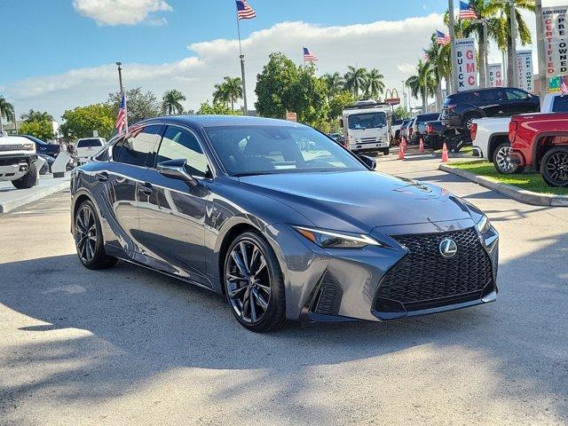 used 2024 Lexus IS 350 car, priced at $44,931