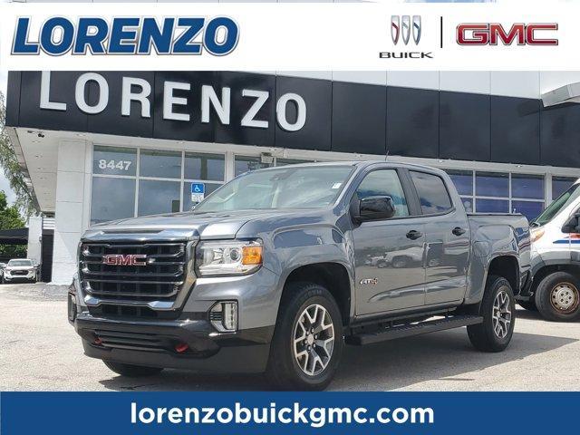 used 2021 GMC Canyon car, priced at $27,789