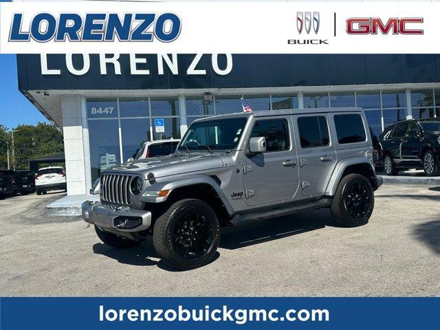 used 2021 Jeep Wrangler Unlimited car, priced at $37,990