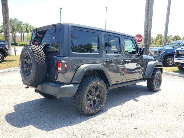 used 2020 Jeep Wrangler Unlimited car, priced at $34,990