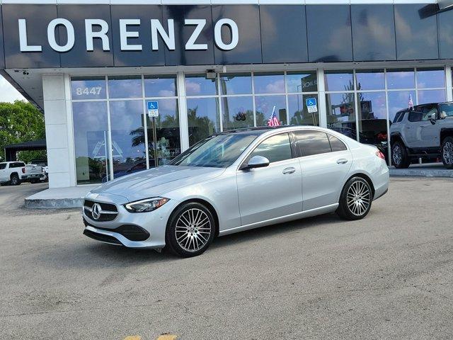 used 2023 Mercedes-Benz C-Class car, priced at $34,980
