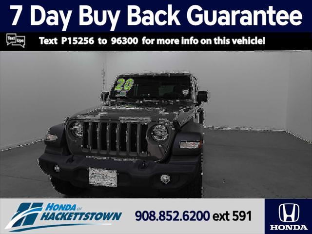 used 2020 Jeep Wrangler Unlimited car, priced at $30,995